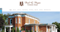 Desktop Screenshot of paynefuneralhome.com